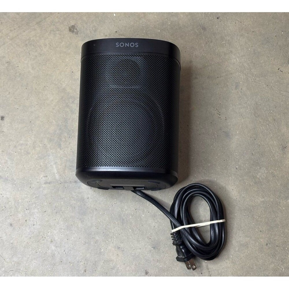 Sonos One (Gen 2) Smart Speaker Black S18 Tested Working